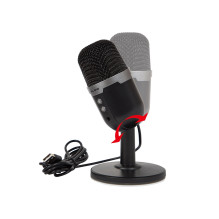 Studio microphone with BLOW LED stand