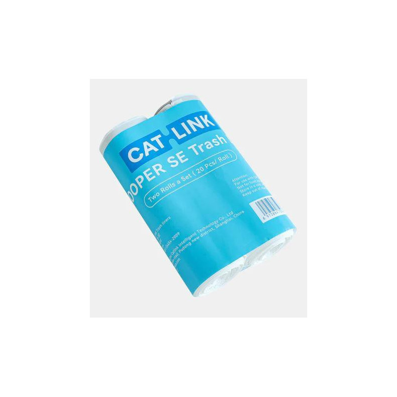 CAT LITTER BOX ACC TRASH BAGS / 2ROLLS CL-TB-02 CATLINK