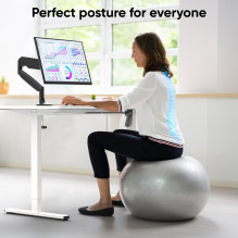 DESK FRAME MOTORISED / WHITE WDF221E-W ONKRON