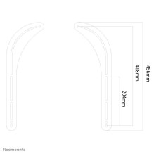 SPEAKER ACC SOUNDBAR MOUNT / BLACK NS-SB100 NEOMOUNTS SPEAKER ACC SOUNDBAR MOUNT / BLACK NS-SB100 NEOMOUNTS