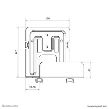 MULTIMEDIA LENTYNA / AWL-450BL NEOMOUNTS MULTIMEDIA LENTYNA / AWL-450BL NEOMOUNTS