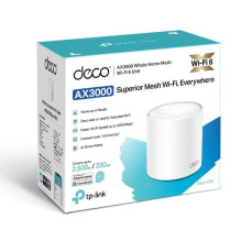 Wireless Router, TP-LINK, Wireless Router, 2900 Mbps, Mesh, Wi-Fi 6, 3x10 / 100 / 1000M, LAN \ WAN ports 3, DHCP, ACPI, 
