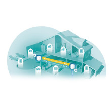 Wireless Router, TP-LINK, Wireless Router, 2-pack, 5400 Mbps, Mesh, IEEE 802.11a, IEEE 802.11n, IEEE 802.11ac, IEEE 802.