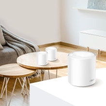 Wireless Router, TP-LINK, Wireless Router, 2-pack, 5400 Mbps, Mesh, IEEE 802.11a, IEEE 802.11n, IEEE 802.11ac, IEEE 802.