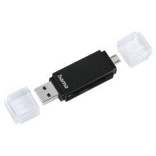 Hama 00181056 USB 2.0 OTG Card Reader Aluminium Hama 00181056 USB 2.0 OTG Card Reader Aluminium