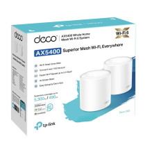 Wireless Router, TP-LINK, Wireless Router, 2-pack, 5400 Mbps, Mesh, IEEE 802.11a, IEEE 802.11n, IEEE 802.11ac, IEEE 802.