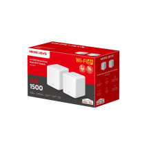 Belaidis maršrutizatorius, MERCUSYS, belaidis prieigos taškas / maršrutizatorius, 2 vnt. pakuotė, 1500 Mbps, tinklelis, 
