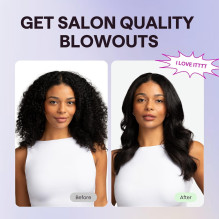 Plaukų formavimo šukos Wavytalk Blowout Boost Express rožinės