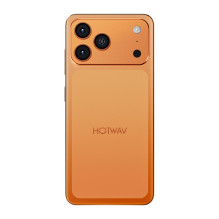 Išmanusis telefonas „HOTWAV A17 Pro Max“ (oranžinis)
