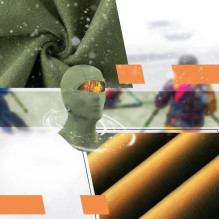 „Qunature 13230023014“ slidinėjimo/motociklo balaklava, M dydis – žalia