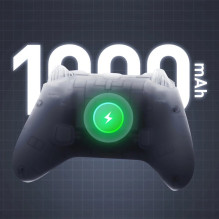 „Machenike G3 V2“ belaidis žaidimų valdiklis su įkrovimo stotele – baltas