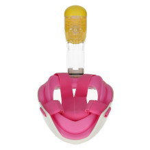 Shirt - Caruba Full Face Snorkel Mask Dual Air Channel Action Cam Mount Pink L / XL