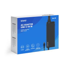 Laptop Charger - Savio ZA-01 65W AC Internal 5V-20V Black