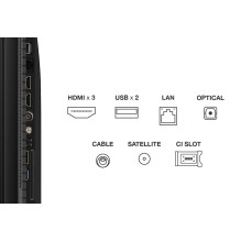 TCL P7K 43P7K TV 109.2 cm (43") 4K Ultra HD Smart TV Wi-Fi Metallic 430 cd / m²