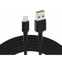 Green Cell USB Male - Lightning Male 1.2m Fast Charging