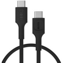 Cable Green Cell PowerFlex Fast Charging USB Type-C Male - USB Type-C Male 100W Black 1.2m