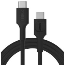 Kabelis Green Cell PowerStream USB Type-C kištukas - USB Type-C kištukas 100W, juodas, 2m