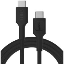 Kabelis „Green Cell PowerStream“ USB C tipo kištukas - USB C tipo kištukas, 100 W, juodas