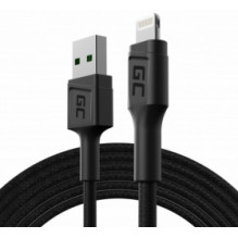 „Green Cell GC PowerStream USB-A“ – žaibiškai greito įkrovimo laidas 1,2 m