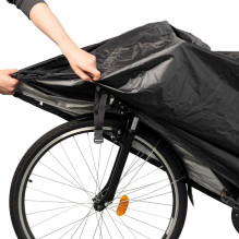 Hurtel Waterproof bike cover size M - black