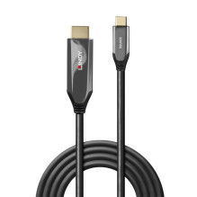 Adapter Cable - LINDY USB Type C to HDMI 8K60 Adapter Cable, 48Gbps, 2 m, Black