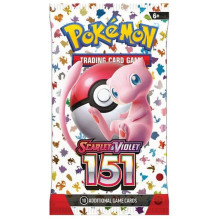 Prekybos Kortelės - Pokemon Scarlet &amp; Violet: 151 Booster Pakas (10 Kortelių)