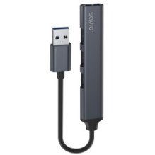 Savio USB-A adapteris - 3 ×...