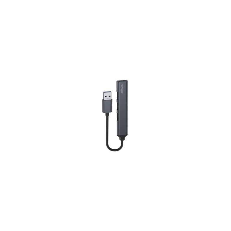 Adapter Savio USB-A - 3 × USB-A 2.0 / 1 × USB-A 3.1 GEN 1 HUB AK-70