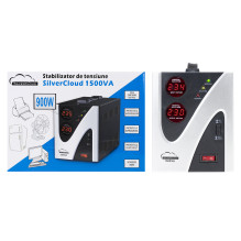 Įtampos stabilizatorius SilverCloud 1500VA 900W