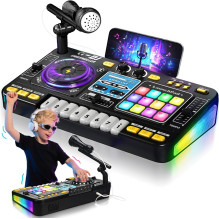 DJ Mixer su mikrofonu –...
