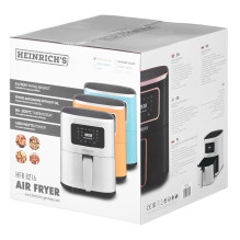 Heinrich''s HFR 8216 Hot air fryer 5.0 l 1450 W Yellow