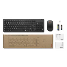 Lenovo 4X31R64491 keyboard Mouse included Office RF Wireless Black