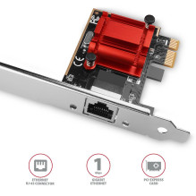 NET CARD PCIE 1GBE 1PORT / SP&amp;LP PCEE-GIX AXAGON