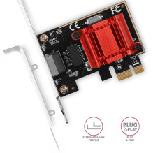NET CARD PCIE 1GBE 1PORT / SP&amp;LP PCEE-GIX AXAGON