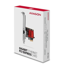 TINKLO KORTELĖ PCIE 1GBE 1PORT / SPLP PCEE-GIX AXAGON