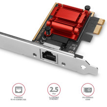 NET CARD PCIE 2.5GBE 1PORT / SP&amp;LP PCEE-G25 AXAGON