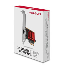 NET CARD PCIE 2.5GBE 1PORT / SP&amp;LP PCEE-G25 AXAGON