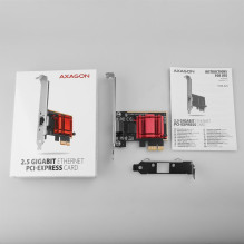 NET CARD PCIE 2.5GBE 1PORT / SP&amp;LP PCEE-G25 AXAGON