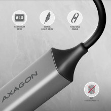 TINKLO ADAPTERIS USB-C 1GB / ADE-TXCA AXAGON