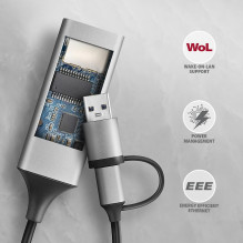 NET ADAPTER USB-C 1GB / ADE-TXCA AXAGON