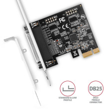 NET CARD PCIE 1PORT / SP&LP PCEA-P1N AXAGON NET CARD PCIE 1PORT / SP&LP PCEA-P1N AXAGON