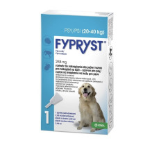 FYPRYST 268mg L (20-40kg) - drops against fleas and ticks for dogs - 1x2,68ml