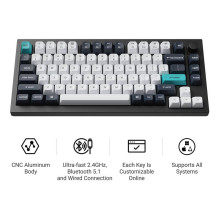 KEYBOARD WRL Q1 MAX RGB / CARBON BLACK Q1M-M4 KEYCHRON