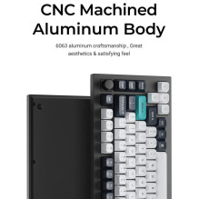 Klaviatūra WRL Q1 MAX RGB / ANGLIES JUODA Q1M-M4 KEYCHRON