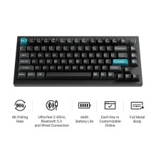 KEYBOARD WRL Q1 ULTRA / BLACK Q1U-M3 KEYCHRON