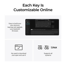 KEYBOARD WRL Q1 ULTRA / BLACK Q1U-M3 KEYCHRON
