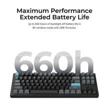 Klaviatūra WRL Q3 ULTRA / JUODA Q3U-M3 KEYCHRON