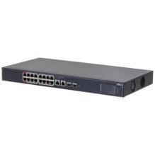 Komutatorius, DAHUA, DH-SG4020LP, Komutatoriaus sluoksnis L2, 16xRJ-45 prievadai, RJ-45 prievadų tipas: gigabitinis eter Komutatorius, DAHUA, DH-SG4020LP, Komutatoriaus sluoksnis L2, 16xRJ-45 prievadai, RJ-45 prievadų tipas: gigabitinis eter