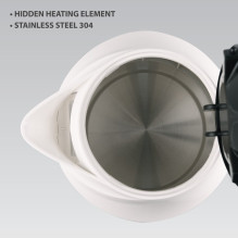 Maestro MR-041-White Electric Kettle 1,7 L