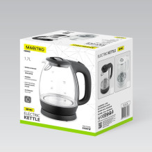 Maestro MR-063-Black Glass Electric Kettle 1,7 L
